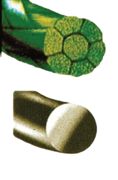 Braided Polyester Green & White